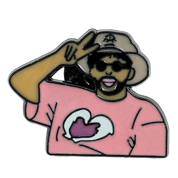 Jewelry - Peace Sign Street Heart Pin